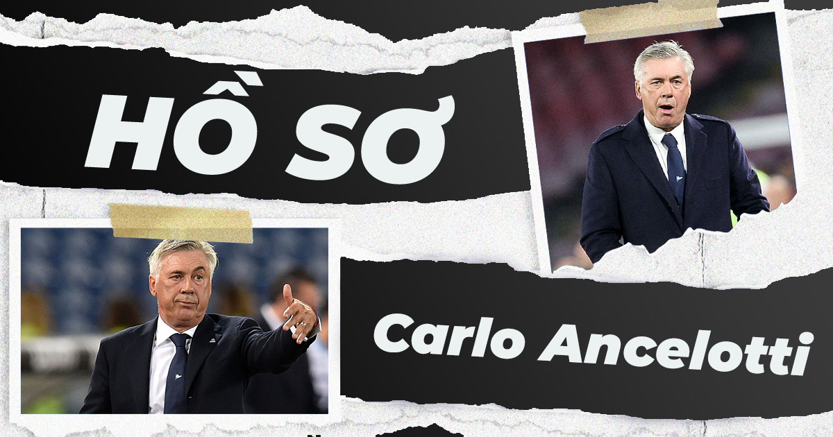 Hồ sơ Huấn luyện viên Carlo Ancelotti