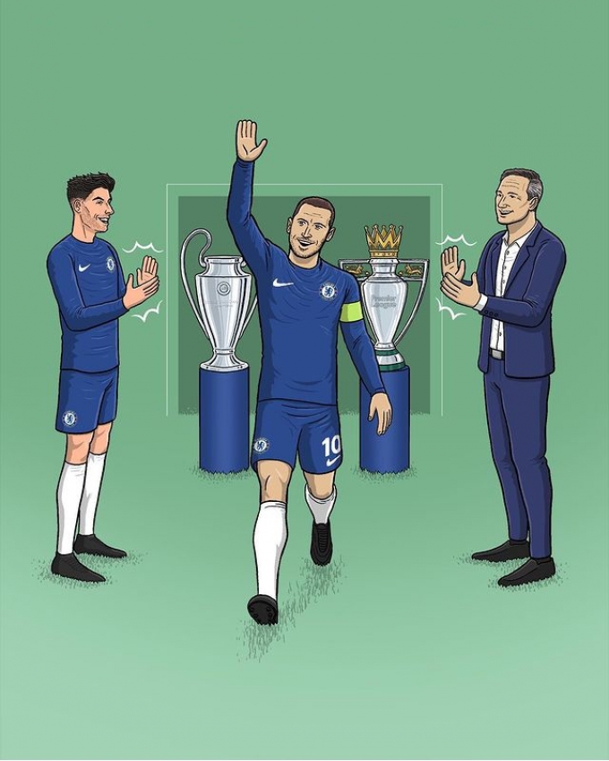Thế giới bóng đá sẽ như thế nào nếu Hazard chưa từng rời Chelsea?