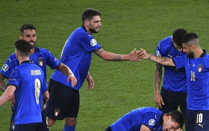 Hàng thủ của ĐT Italia vẫn danh bất hư truyền