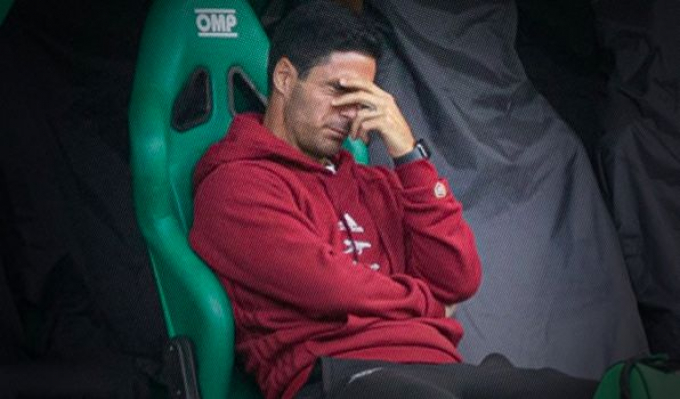 Arteta thất vọng trước các học trò của mình chỉ ra vấn đề ở Arsenal
