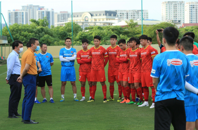 Lãnh đạo giao nhiệm vụ cho ĐTQG Việt Nam tại vòng loại World Cup 2022