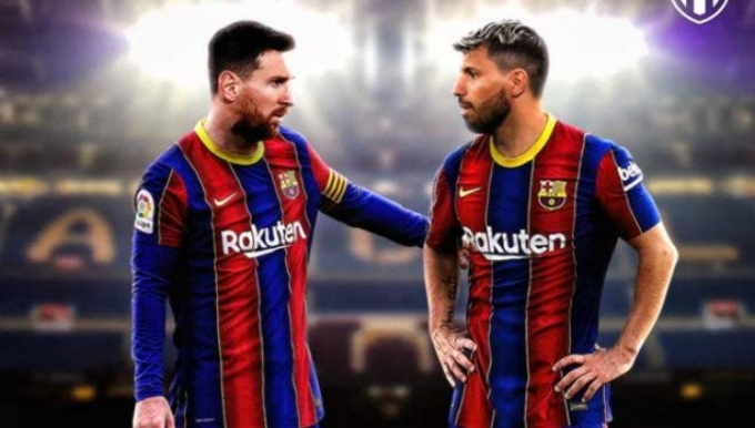 Cảm thấy bị lừa, Aguero làm loạn đòi rời Barca theo Messi