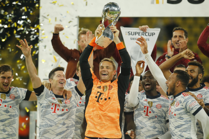 Lewandowski mang Siêu cúp Đức về cho Bayern Munich
