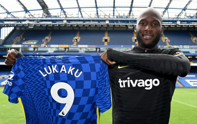 CHÍNH THỨC: Lukaku nhận số áo bị nguyền rủa tại Chelsea
