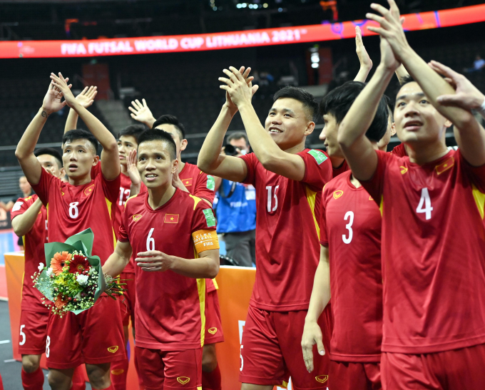 Xác định đối thủ của Việt Nam ở vòng 1/8 FIFA Futsal World Cup 2021