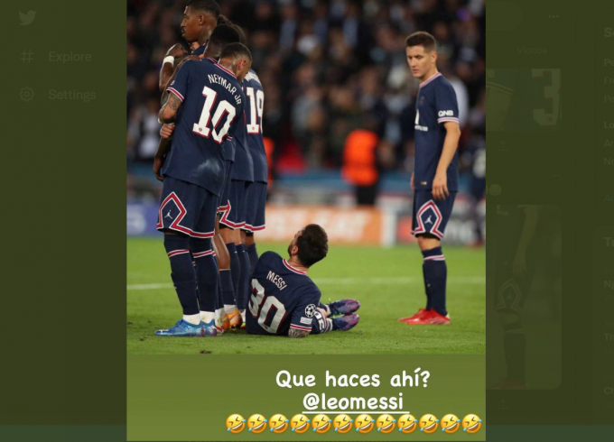 Ferdinand và Hargreaves ”lên cơn tăng xông” khi thấy Messi nằm lê lết trên sân
