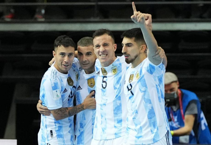 Futsal Argentina loại Brazil ở bán kết World Cup