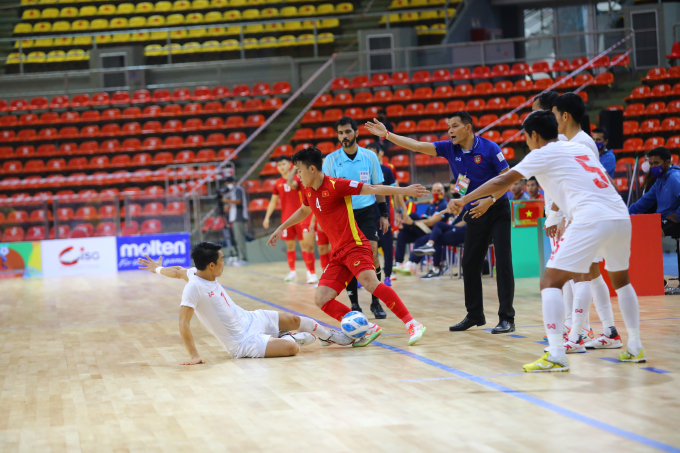 Kết quả ĐT futsal Việt Nam vs ĐT futsal Myanmar: Đẳng cấp World Cup, tấm vé châu Á!