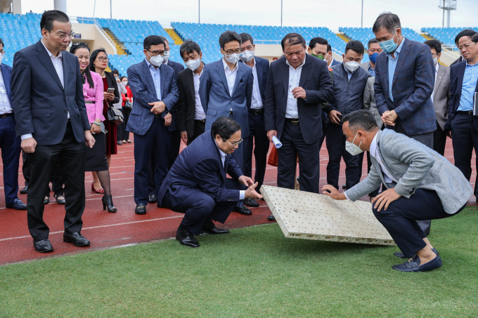 Thủ tướng Phạm Minh Chính động viên đoàn thể thao Việt Nam, kiểm tra công tác chuẩn bị SEA Games 31