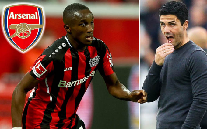 Arsenal muốn thay ’bom xịt’ Nicolas Pepe bằng ’bom xịn’ Moussa Diaby
