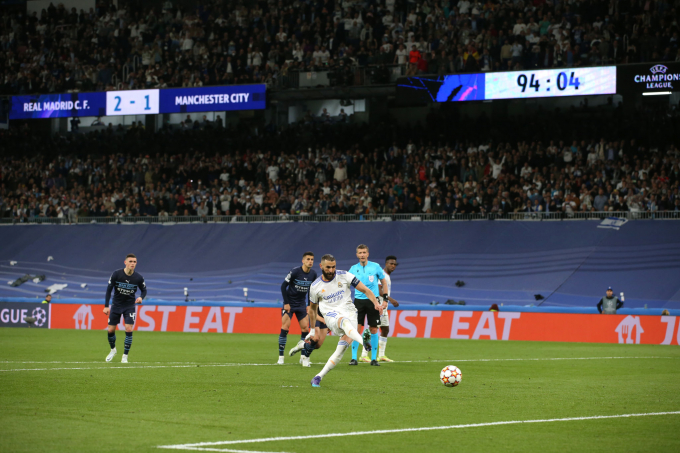 Kết quả Real Madrid vs Man City: Khủng khiếp với Kền kền trắng