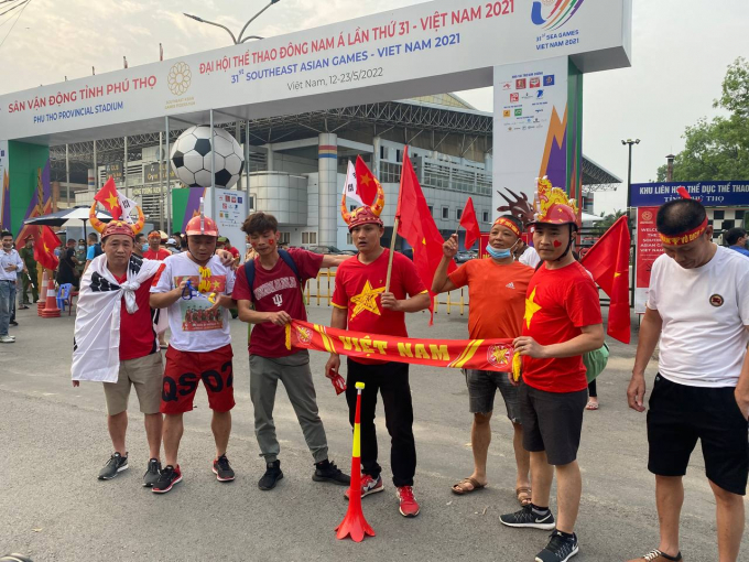 Không khí trước trận đấu khai mạc SEA Games 31 của U23 Việt Nam vs U23 Indonesia