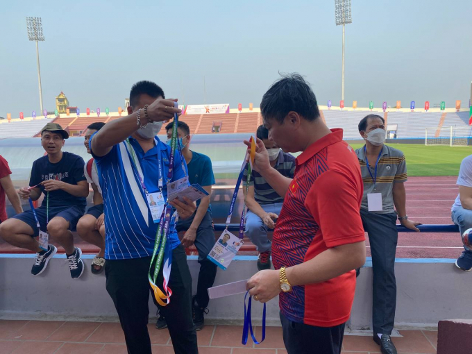 Toàn cảnh sân Phú Thọ trước trận U23 Việt Nam - U23 Indonesia