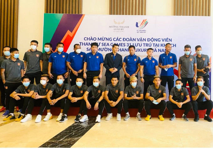 ĐT Futsal Myanmar đã có mặt tại Việt Nam, sẵn sàng chinh chiến SEA Games 31