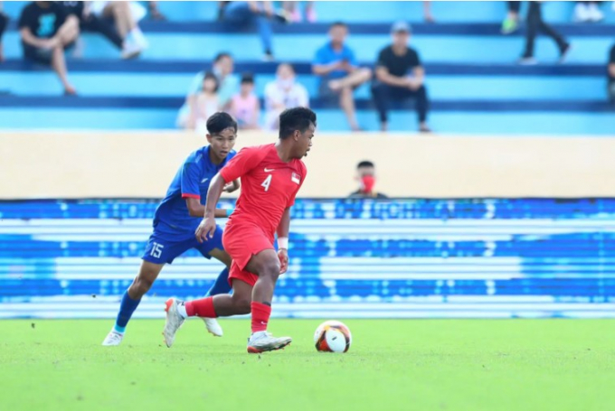 Kết quả U23 Singapore vs U23 Lào: Cầm vàng lại để vàng rơi!