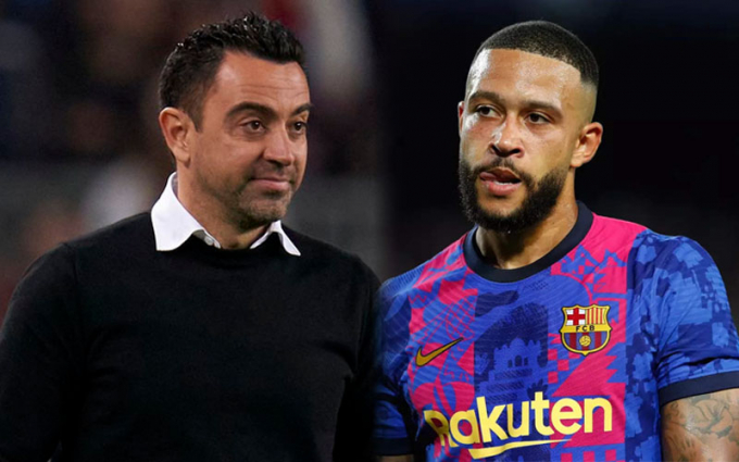 Barca muốn bán gấp Memphis Depay để kiếm lời trong mùa Hè 2022