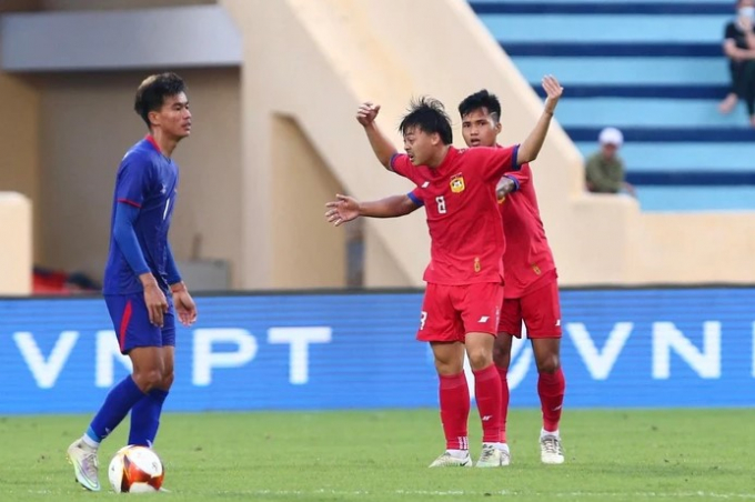 Kết quả U23 Lào vs U23 Campuchia: Cơn mưa bàn thắng ở Thiên Trường