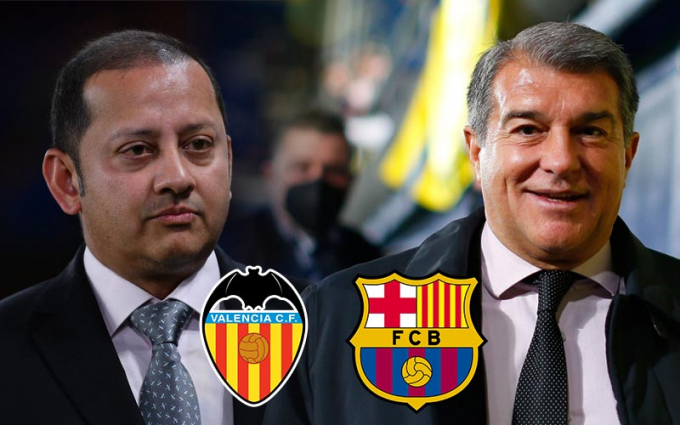 Barca đề nghị đổi 3 hàng thừa lấy bộ đôi 70 triệu euro của Valencia