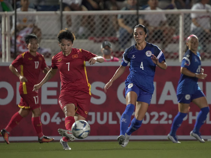 Ác mộng tại Rizal Memorial, đội tuyển nữ Việt Nam thất bại 0-4
