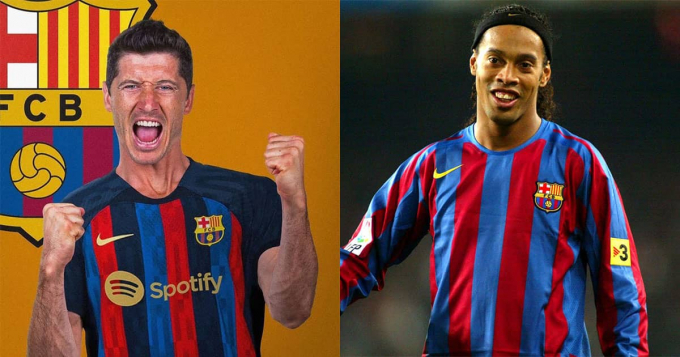 Tầm ảnh hưởng của Lewandowski đối với Barca hệt như Ronaldinho năm xưa vậy
