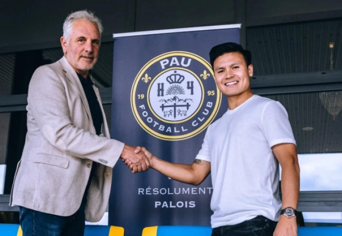Chủ tịch Pau FC: ’Thương vụ Quang Hải như 1 vụ cược’