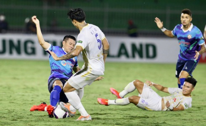 Tuấn Hải tỏa sáng, Hà Nội giành 3 điểm ngay tại ’đất võ’