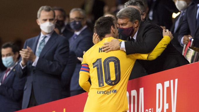 Barca chính thức đàm phán đón Messi về Camp Nou