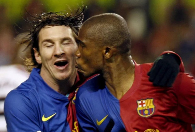 Etoo: Lời khuyên của tôi đã thay đổi sự nghiệp Messi