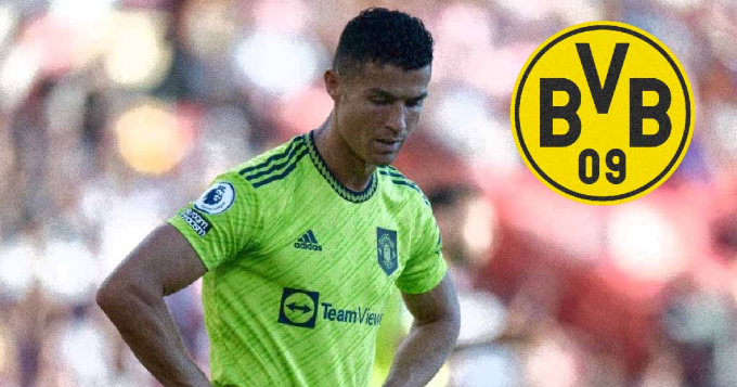 Borussia Dortmund trở thành đội bóng tiếp theo từ chối Cristiano Ronaldo