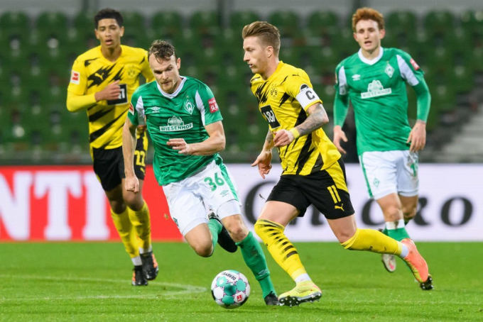 Xem trực tiếp Borussia Dortmund vs Werder Bremen ở đâu, trên kênh nào?