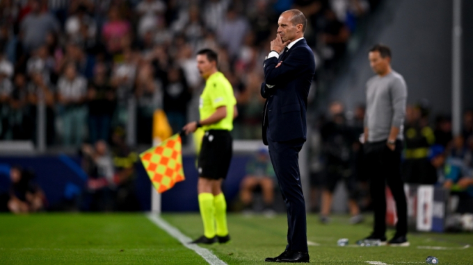 Juventus đứng trước nguy cơ bị loại từ vòng bảng Champions League
