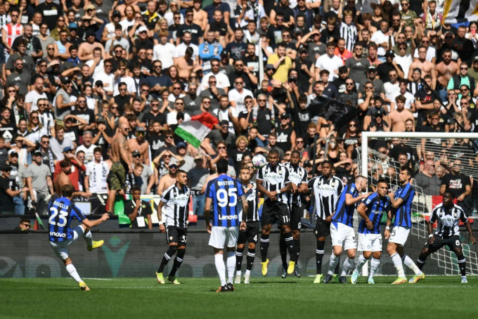 Nối dài mạch thắng, Udinese lội ngược dòng ngoạn mục trước Inter Milan