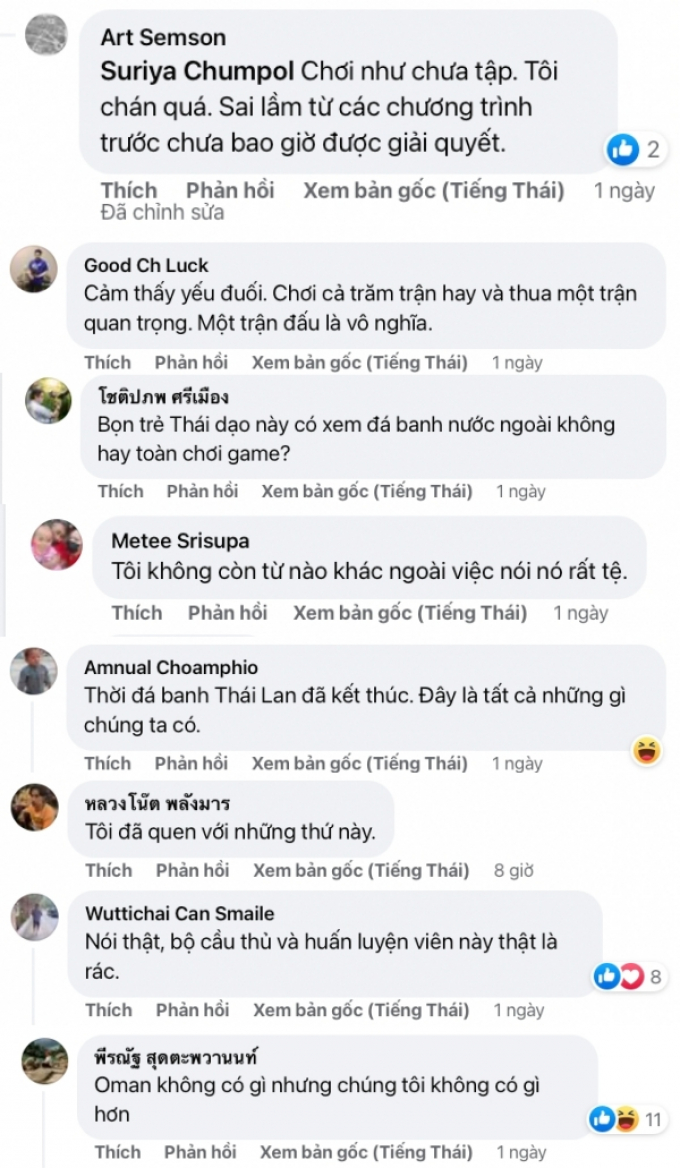 Nhìn U20 Việt Nam và U20 Indonesia đoạt vé VCK, fan Thái Lan chán nản than thở