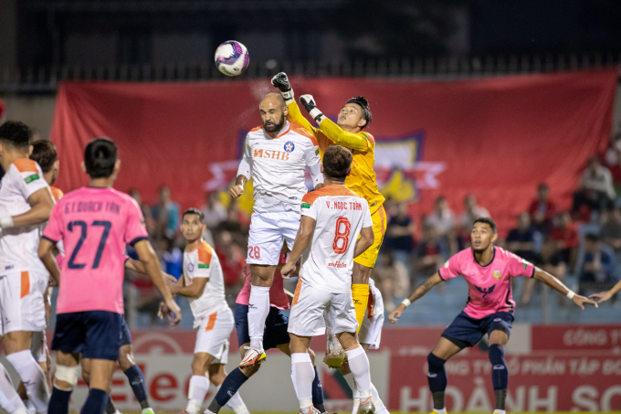Vòng 19 V-League 2022: Đà Nẵng cùng Hồng Lĩnh Hà Tĩnh chia điểm ở trận chung kết ngược