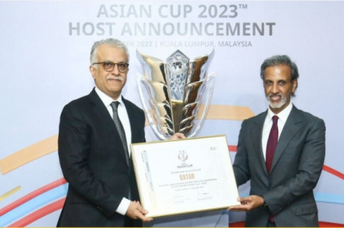 Bỏ qua Indonesia, AFC chọn Qatar làm chủ nhà VCK Asian Cup 2023