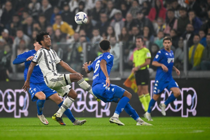 Kết quả Juventus - Empoli: Hàng tiền vệ tỏa sáng giúp Juventus áp sát top 4