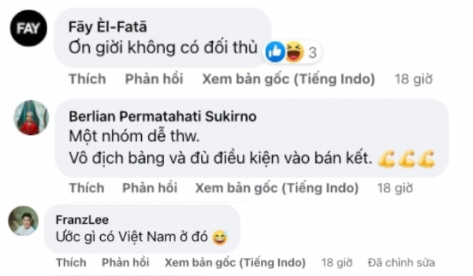Fan Indonesia ngạo nghễ chê bảng dễ, đòi đổi bảng đấu với U20 Việt Nam
