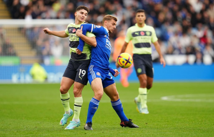 Kết quả Leicester - Man City: Kevin De Bruyne lập siêu phẩm đẹp mắt