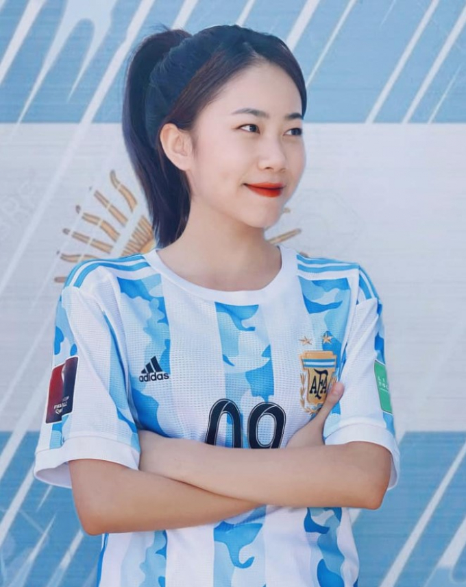 Hà Thị Hoà Bình - hotgirl đại diện Argentina tại Nóng cùng World Cup 2022 là ai?