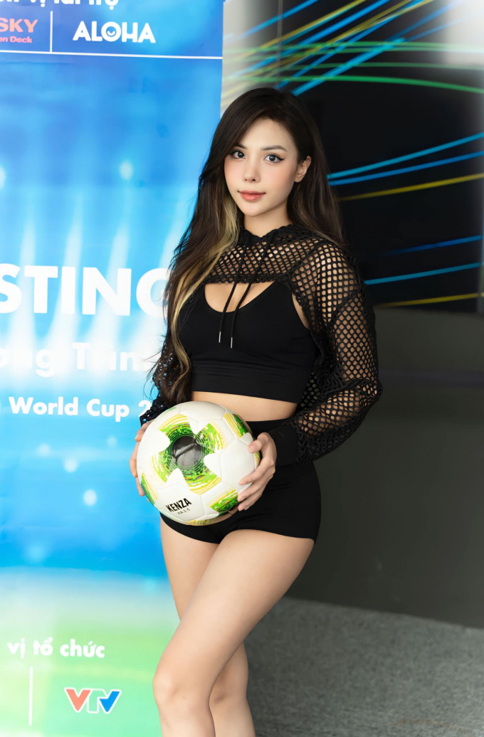 Nguyễn Quỳnh Anh - mỹ nữ đại diện Nhật Bản tại Nóng cùng World Cup 2022 là ai?