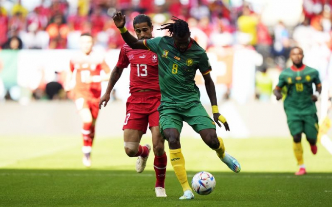 Trực tiếp Thụy Sĩ vs Cameroon: Diễn biến, tin tức, thống kê