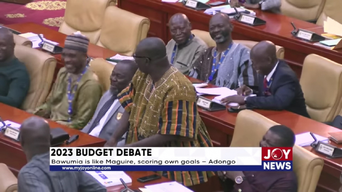Quốc hội Ghana chế giễu Maguire trong bài phát biểu về nền kinh tế