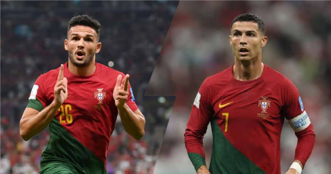 Hat-trick đầu tiên tại World Cup 2022 gọi tên Goncalo Ramos
