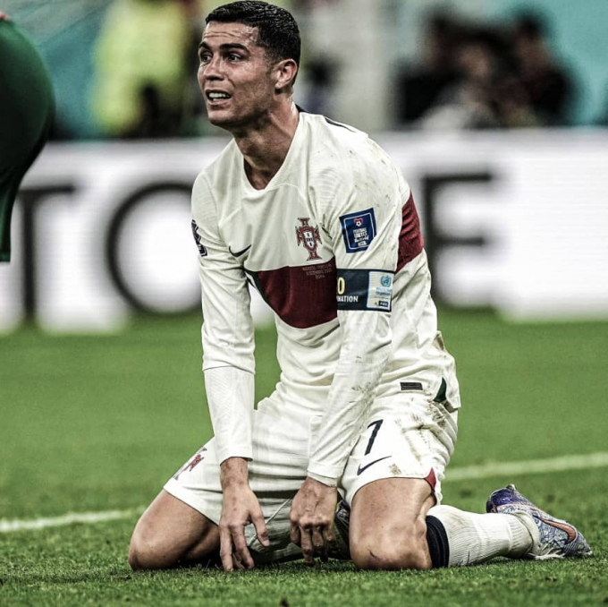 Bồ Đào Nha bị loại khỏi World Cup 2022: Nước mắt Ronaldo rơi, trò chơi kết thúc!