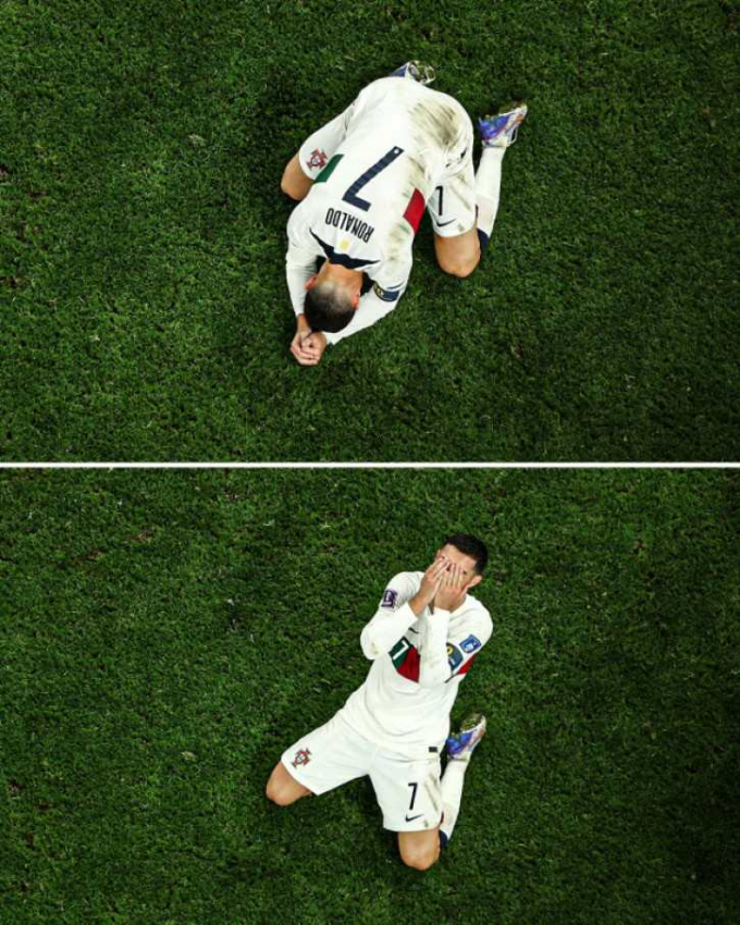 Ronaldo và 2 điều đáng nể phục ngày Bồ Đào Nha bị loại khỏi World Cup 2022