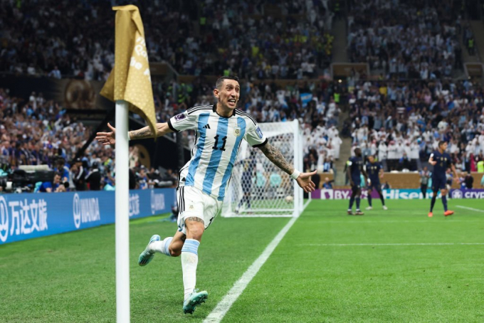 Cái duyên ghi bàn của Di Maria cho Argentina ở các trận chung kết