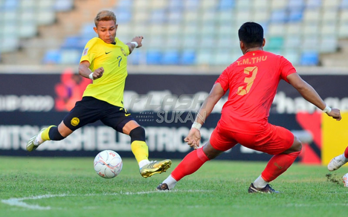 Malaysia nhọc nhằn đánh bại Myanmar trong trận ra quân AFF Cup 2022