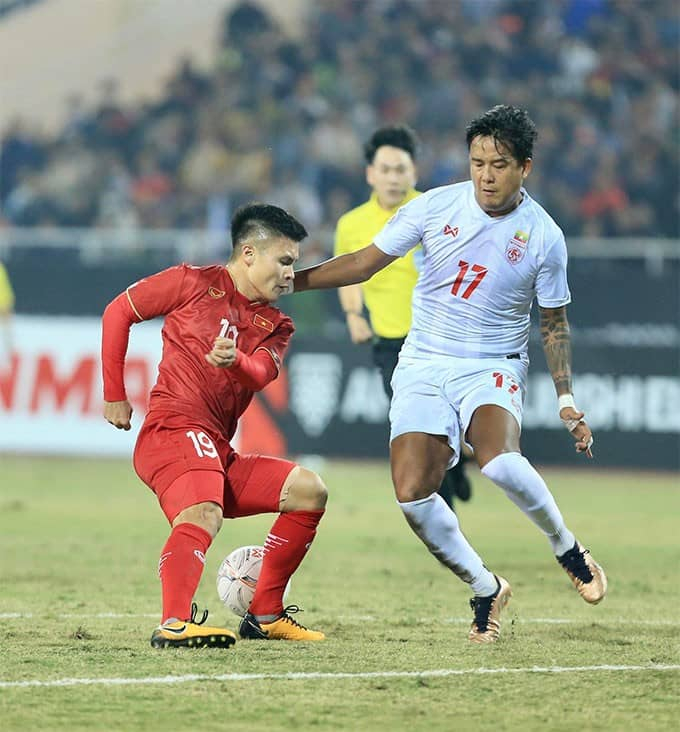 Chấm điểm Việt Nam vs Myanmar: Tuyến giữa world-class, wing-back đỉnh cao
