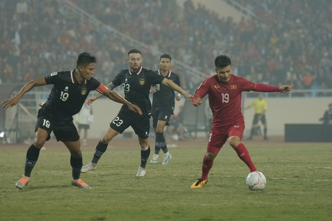 Chấm điểm Việt Nam vs Indonesia: Đẳng cấp Hùng Dũng, điểm 10 Tiến Linh