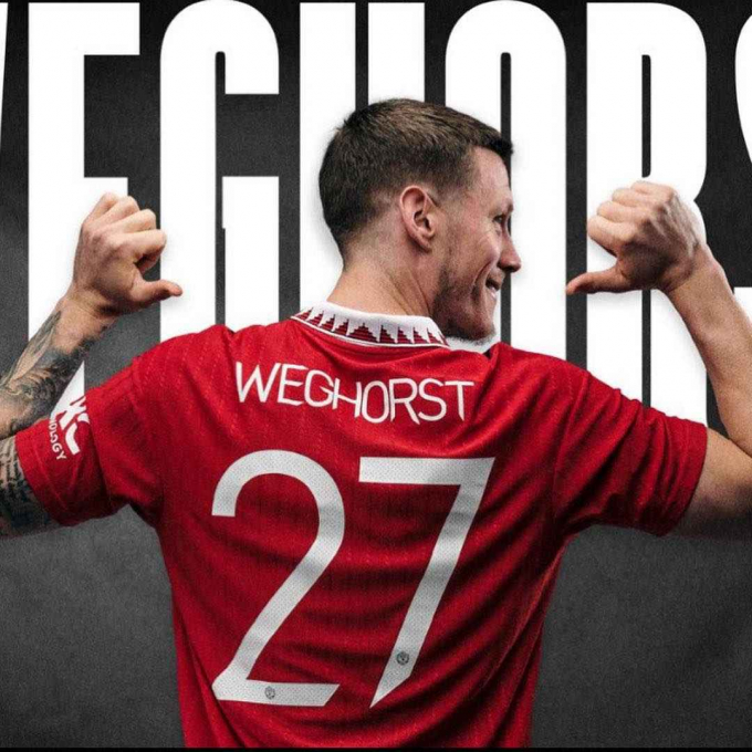 Công bố số áo của Weghorst, fan MU đồng thanh hô vang một cái tên